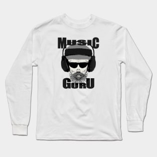 Cool Retro Disc Jockey Music Long Sleeve T-Shirt